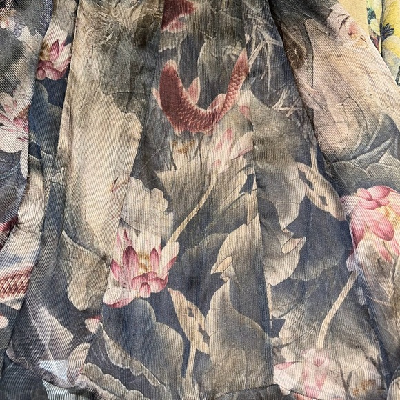 Soft Surroundings Tea Gardens Topper Cardigan Sz M - Picture 9 of 10